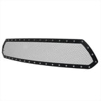 2012-2015 Toyota Tacoma Rivet Style Black Stainless Steel Mesh Grille Insert