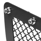 2015-2018 Chevrolet Suburban/Tahoe Rivet Style Black Stainless Steel 2PC Mesh Grille Insert