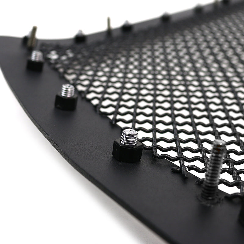 2010-2013 Toyota Tundra Rivet Style Black Stainless Steel Mesh Grille Insert