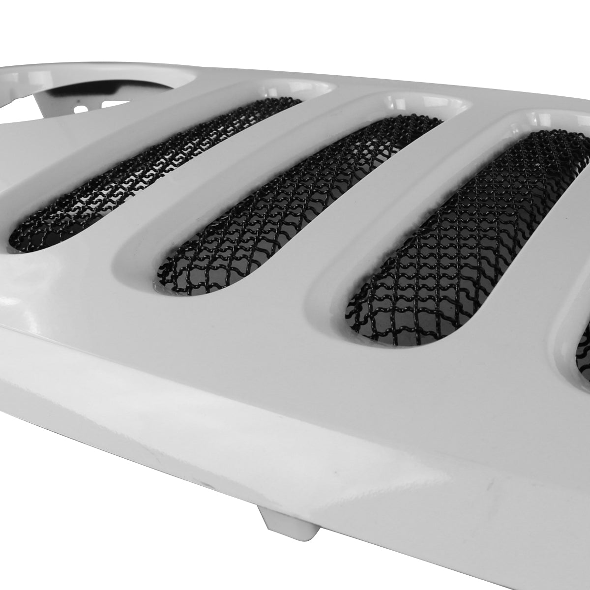 2007-2018 Jeep Wrangler JK Black Stainless Steel Mesh Grille inserts