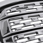 2017-2019 GMC Acadia Chrome Denali Style Mesh Front Upper Hood Grille