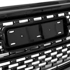 2017-2019 GMC Acadia Glossy Black Denali Style Mesh Front Upper Hood Grille