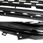 2017-2019 GMC Acadia Glossy Black Denali Style Mesh Front Upper Hood Grille
