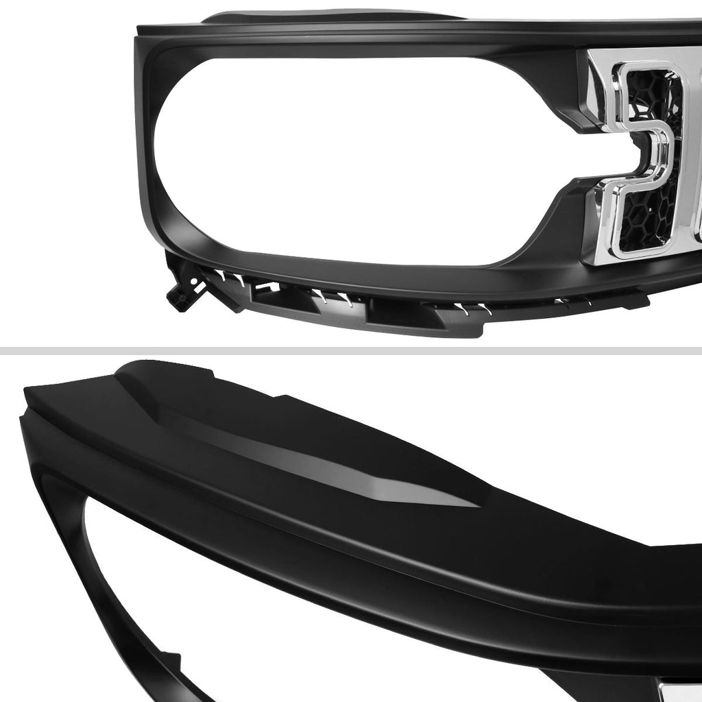 2021-2025 Ford Bronco Sport Chrome Mesh Hood Replacement Grille