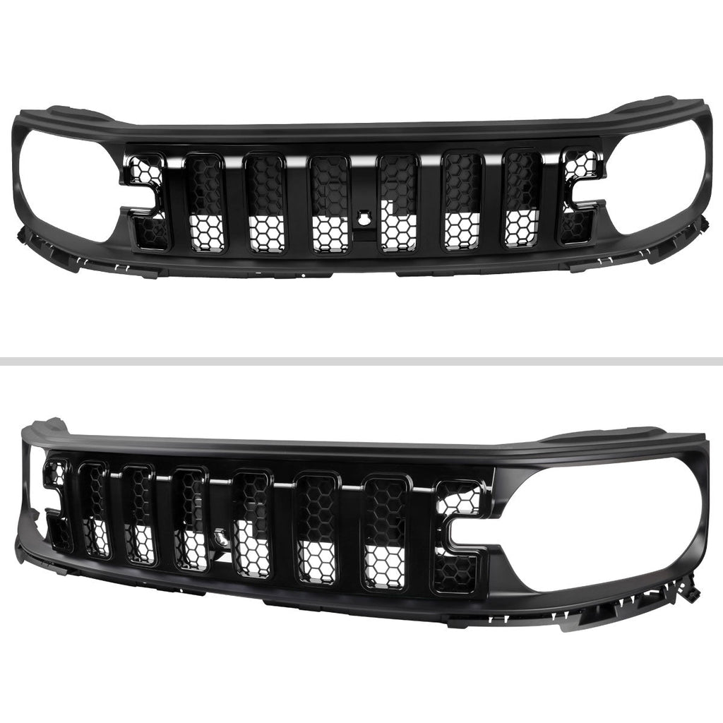 2021-2025 Ford Bronco Sport Glossy Black Mesh Hood Replacement Grille