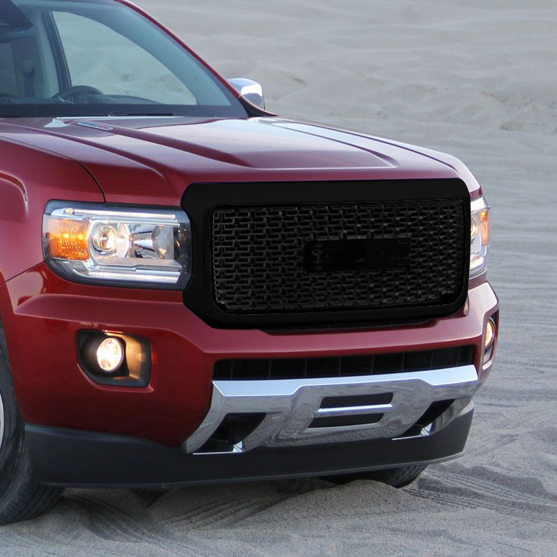 2015-2020 GMC Canyon Black ABS Front Hood Grille
