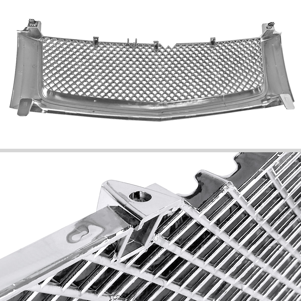 2002-2006 Cadillac Escalade Chrome ABS Mesh Grille