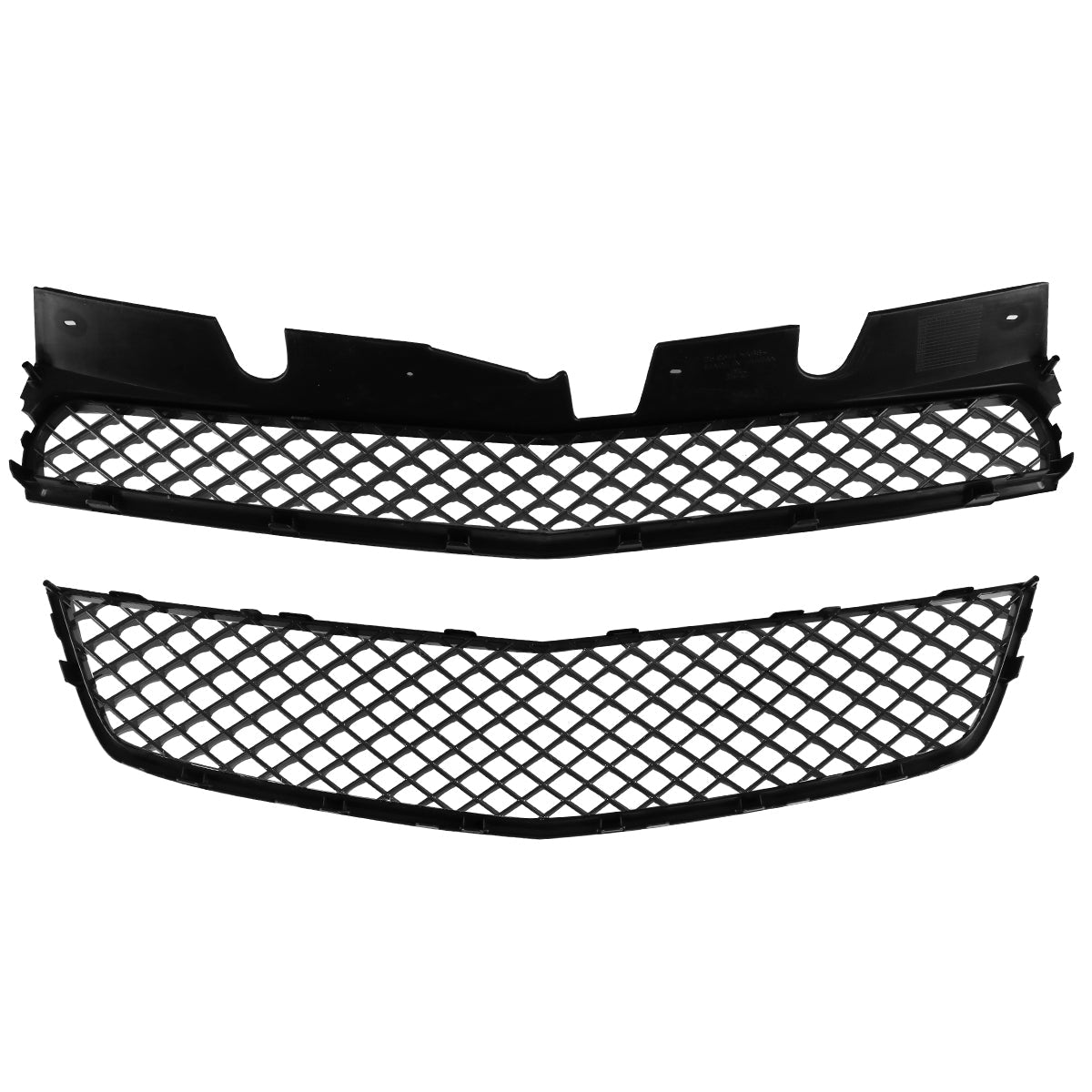 2010-2015 Chevrolet Equinox Black ABS 2PC Mesh Grille