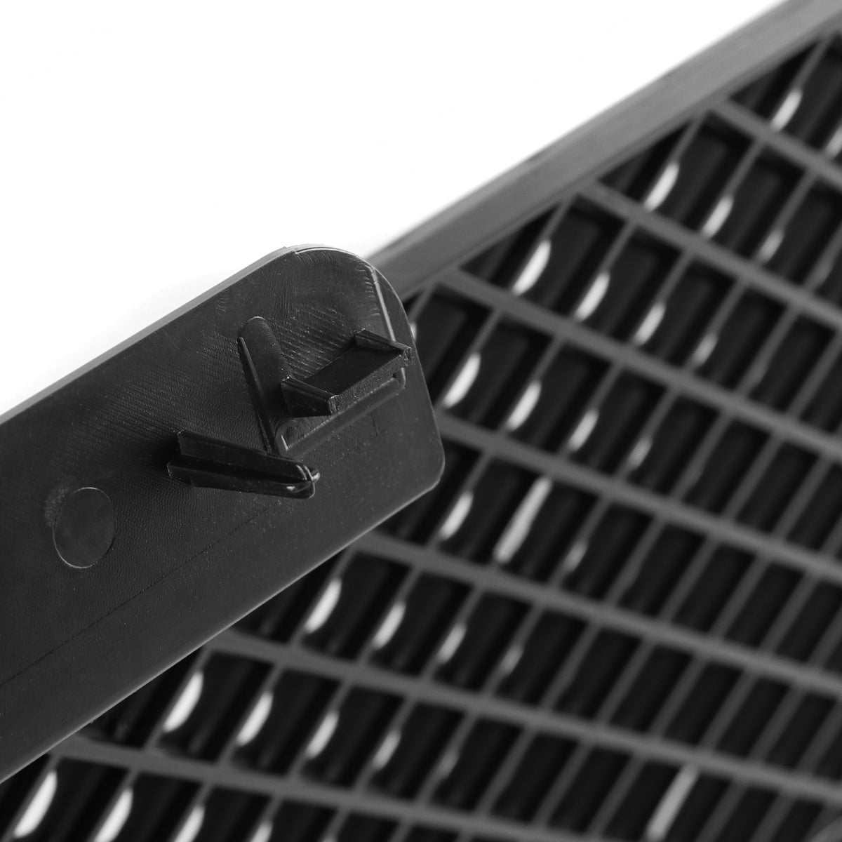 2002-2007 GMC Envoy Glossy Black ABS Mesh Grille