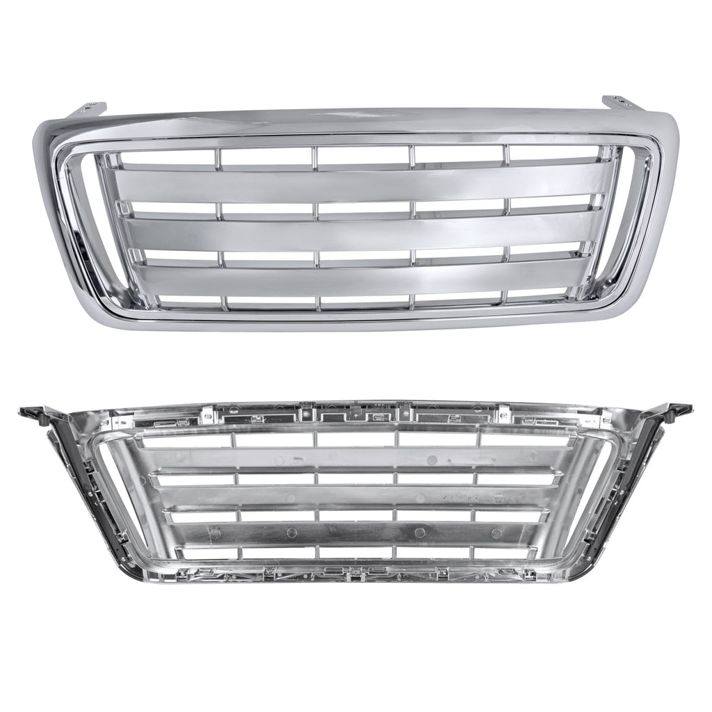 2004-2008 Ford F-150/ 2006-2008 Lincoln Mark LT Chrome ABS Billet Style Grille