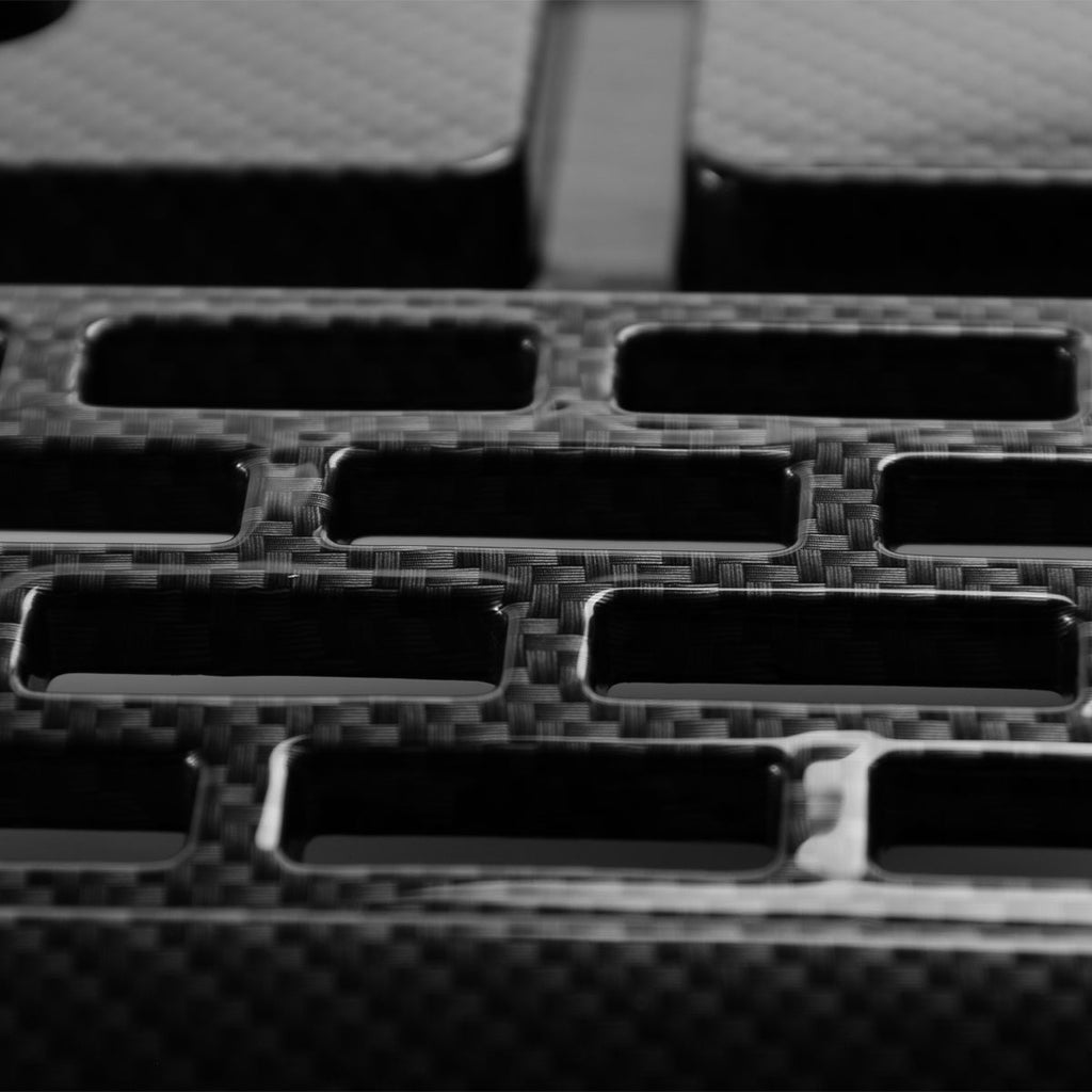 2004-2008 Ford F-150/ 2006-2008 Lincoln Mark LT Raptor Style Carbon Fiber Look ABS Grille