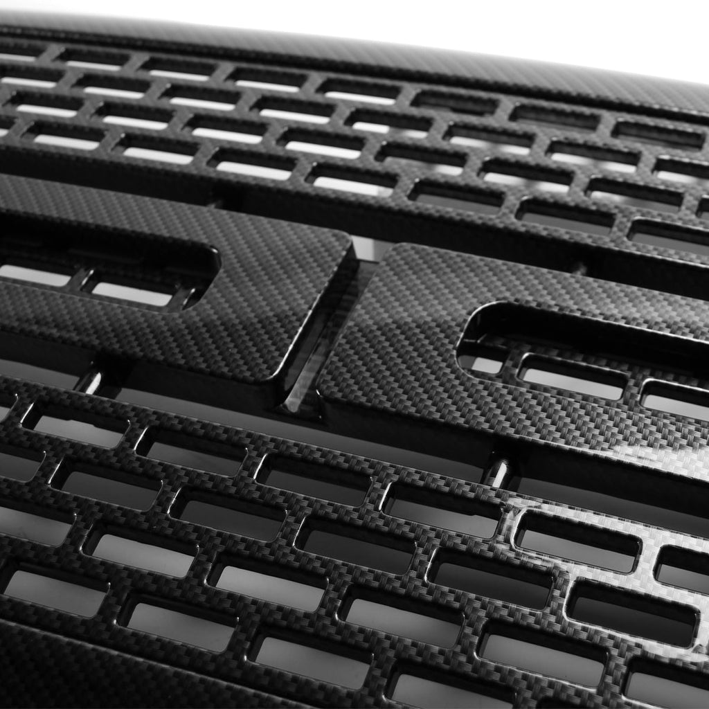 2004-2008 Ford F-150/ 2006-2008 Lincoln Mark LT Raptor Style Carbon Fiber Look ABS Grille