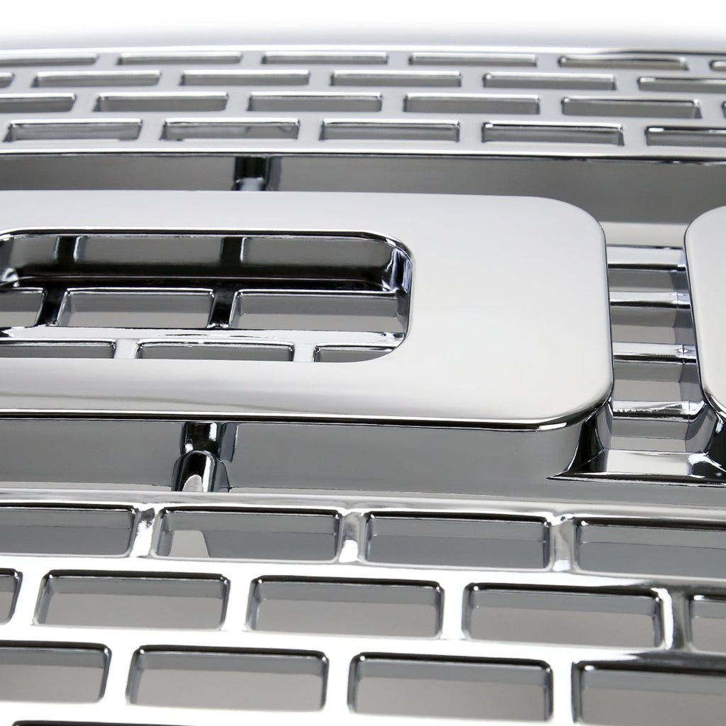 2009-2014 Ford F-150 Chrome Raptor Style Mesh Grille with LED Light Bar
