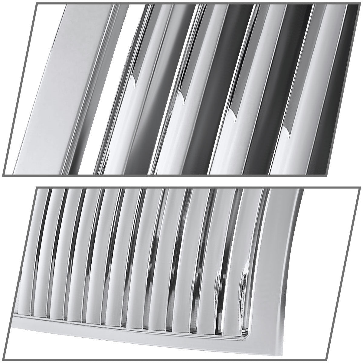 2009-2014 Ford F-150 Chrome ABS Vertical Grille