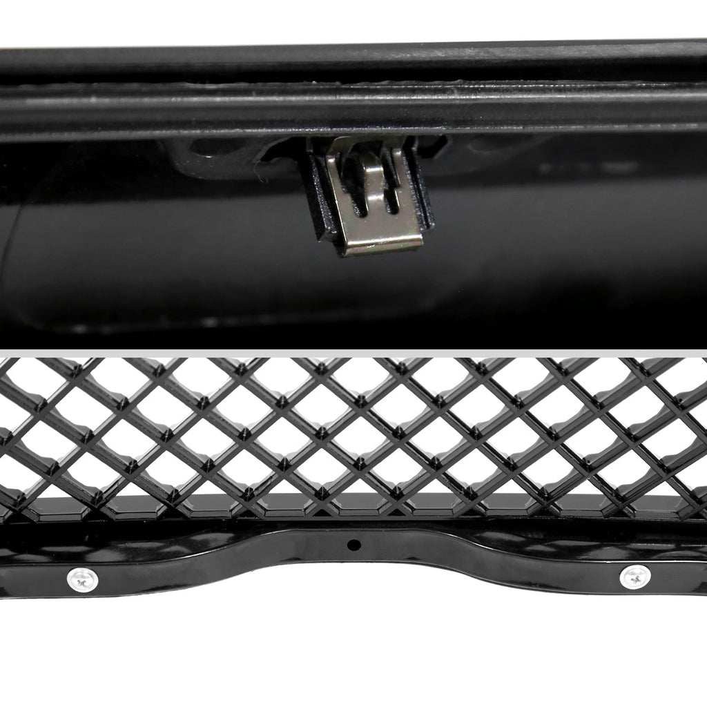 2009-2014 Ford F-150 Glossy Black ABS Mesh Grille