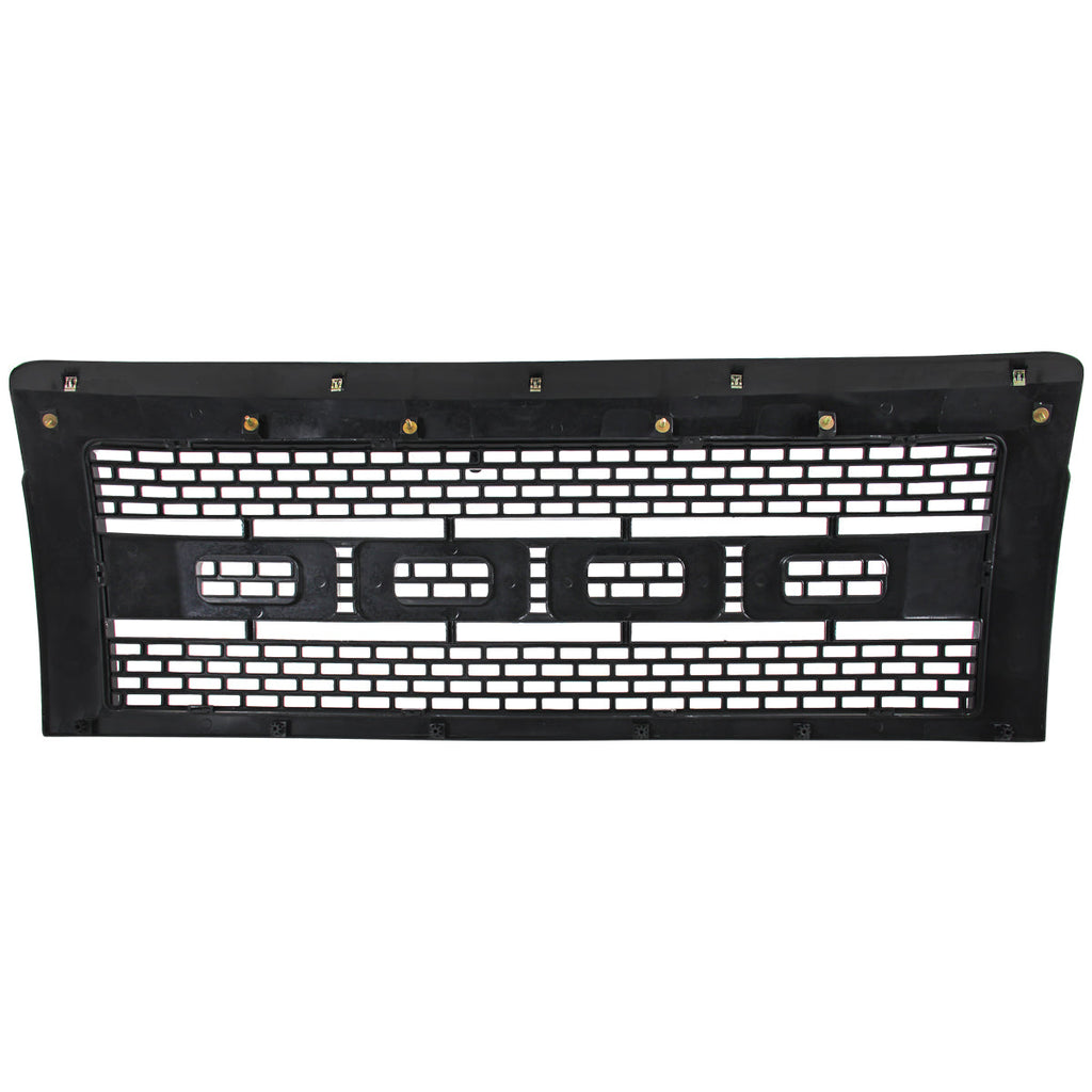 2009-2014 Ford F-150 Raptor Style Glossy Black ABS Grille