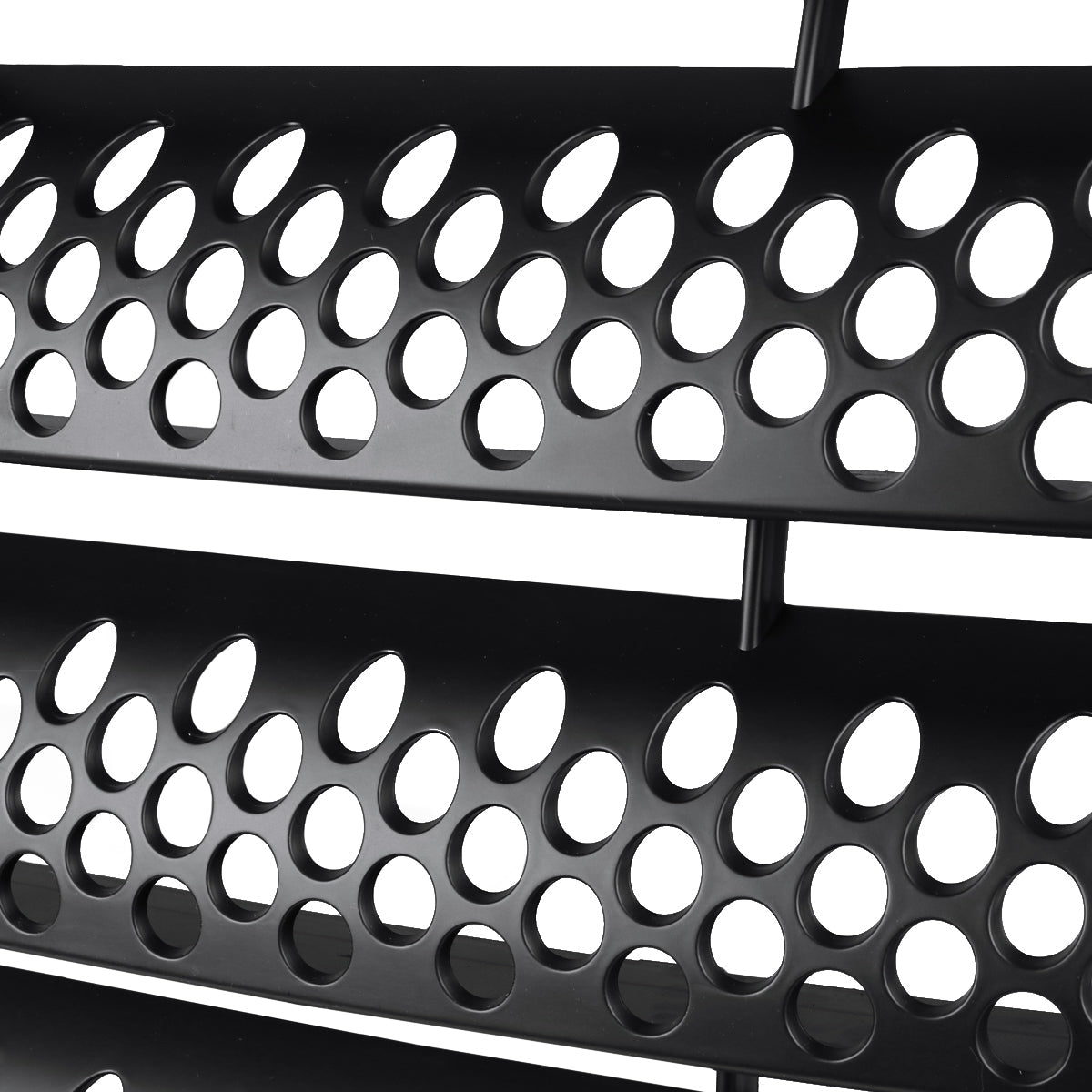 2009-2014 Ford F-150 Matte Black ABS Round Hole Grille