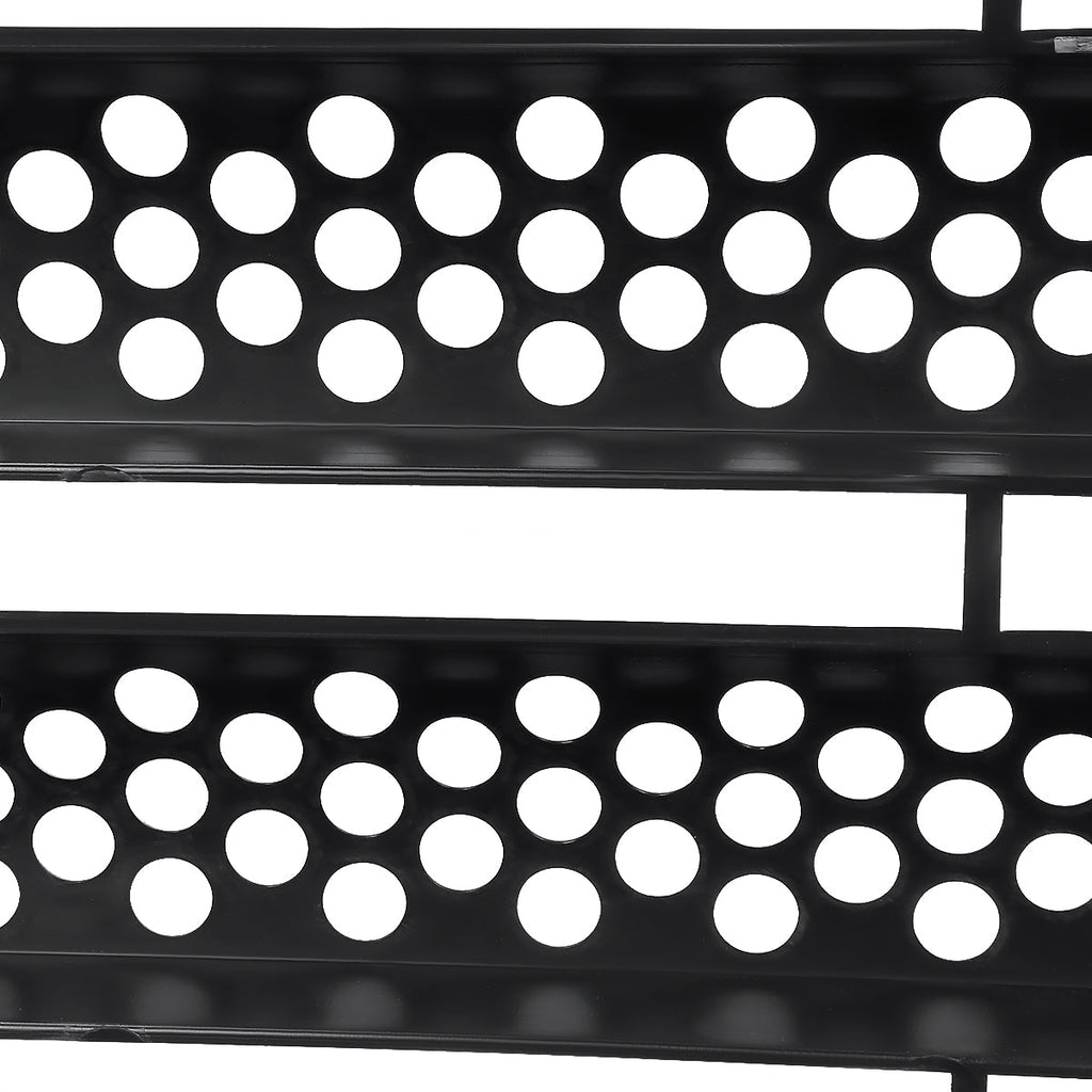 2009-2014 Ford F-150 Matte Black ABS Round Hole Grille