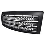 2009-2014 Ford F-150 Matte Black ABS Round Hole Grille