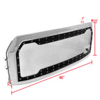 2015-2017 Ford F-150 Chrome ABS Rivet Style Grille w/ Stainless Steel Mesh