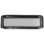 2005-2007 Ford F-250/F-350/F-450/F-550/Excursion Black ABS Rivet Style Grille w/ Stainless Steel Mesh