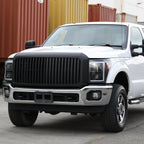 2011-2016 Ford F-250/F-350/F-450/F-550 Matte Black ABS Vertical Grille