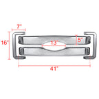 2011-2016 Ford F-250/F-350/F-450/F-550 SuperDuty Platinum Style Chrome ABS Grille Overlay
