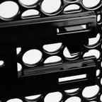 2007-2013 GMC Sierra 1500 Glossy Black ABS Round Punch Grille