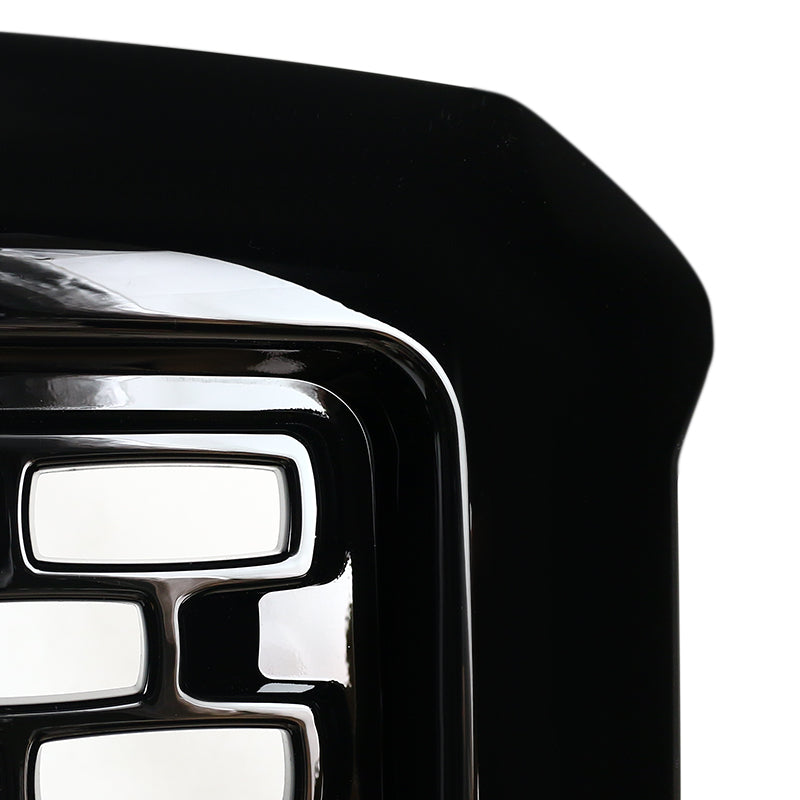 2014-2015 GMC Sierra 1500 Glossy Black ABS Denali Style Square Mesh Grille