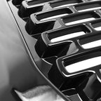 2014-2015 GMC Sierra 1500 Glossy Black ABS Denali Style Square Mesh Grille