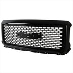 2014-2015 GMC Sierra 1500 Glossy Black ABS Denali Style Square Mesh Grille