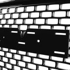 2014-2015 GMC Sierra 1500 Glossy Black ABS Denali Style Mesh Grille