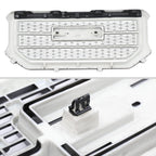 2016-2018 GMC Sierra 1500 Glossy Black Mesh Denali Style Hood Replacement Grille