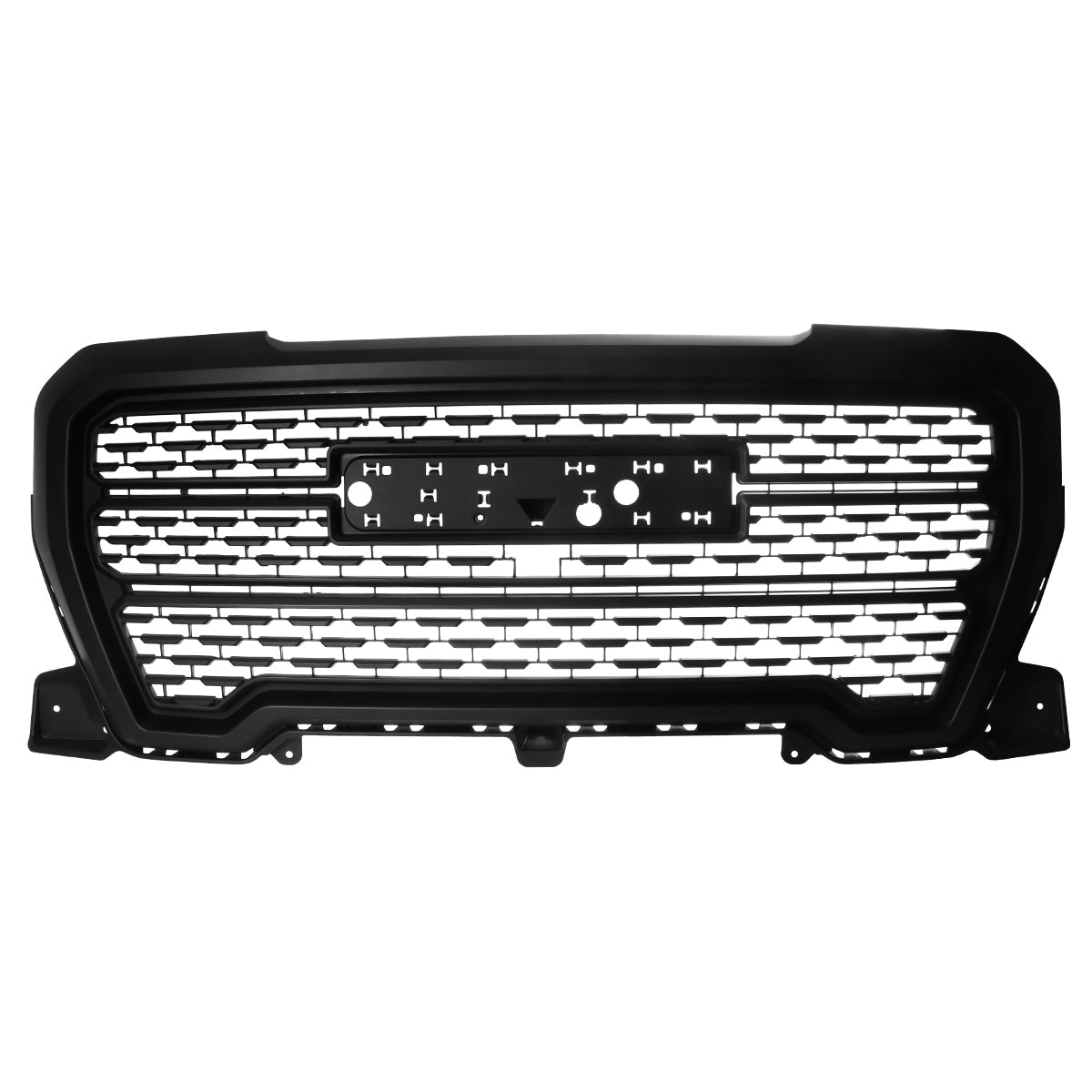 2019-2020 GMC Sierra 1500 Matte Black ABS Denali Style Mesh Grille