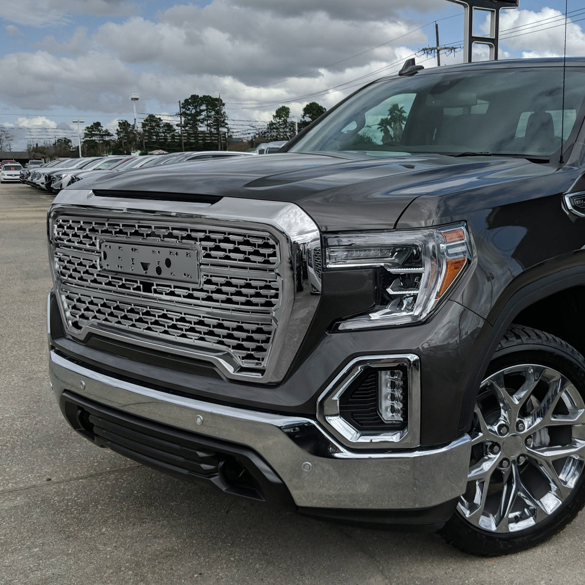 2019-2020 GMC Sierra 1500 Chrome ABS Mesh Grille