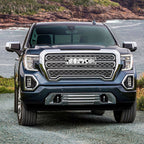 2019-2021 GMC Sierra 1500 Chrome Denali Style Mesh Front Upper Hood Grille