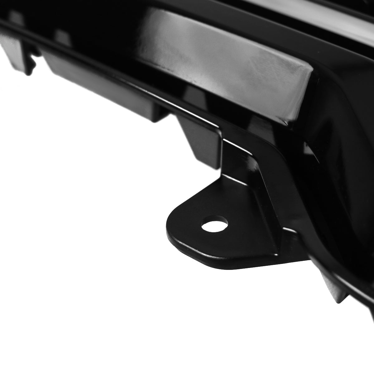 2019-2020 GMC Sierra 1500 Glossy Black ABS Mesh Grille