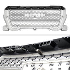 2019-2021 GMC Sierra 1500 Matte Black Denali Style Mesh Front Upper Hood Grille