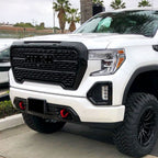 2019-2021 GMC Sierra 1500 Matte Black Denali Style Mesh Front Upper Hood Grille