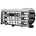 2022-2025 GMC Sierra 1500 Chrome AT4 Style Mesh Front Upper Hood Grille