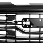 2022-2025 GMC Sierra 1500 Glossy Black AT4 Style Mesh Front Upper Hood Grille
