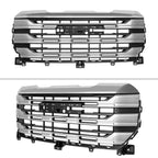 2022-2025 GMC Sierra 1500 Chrome SLE Style Mesh Front Upper Hood Grille