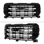 2022-2025 GMC Sierra 1500 Glossy Black SLE Style Mesh Front Upper Hood Grille