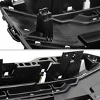 2022-2025 GMC Sierra 1500 Glossy Black SLE Style Mesh Front Upper Hood Grille