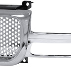 1999-2002 GMC Sierra 1500 2500LD/ 2000-2006 Yukon + XL Chrome ABS Round Hole Mesh Grille