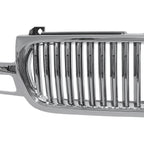 1999-2002 GMC Sierra 1500 2500LD/ 2000-2006 Yukon + XL Chrome ABS Vertical Grille