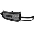 1999-2002 GMC Sierra 1500 2500LD/ 2000-2006 Yukon + XL Black ABS Round Hole Mesh Grille