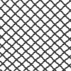 2002-2005 Dodge RAM 1500/ 2003-2005 RAM 2500/3500 Glossy Black 1PC Rivet Mesh Style Front Grille