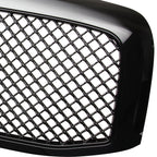 2006-2008 Dodge RAM Glossy Black ABS Mesh Grille