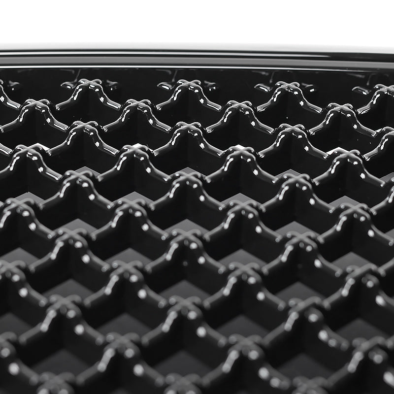 2006-2008 Dodge RAM Glossy Black ABS Mesh Grille